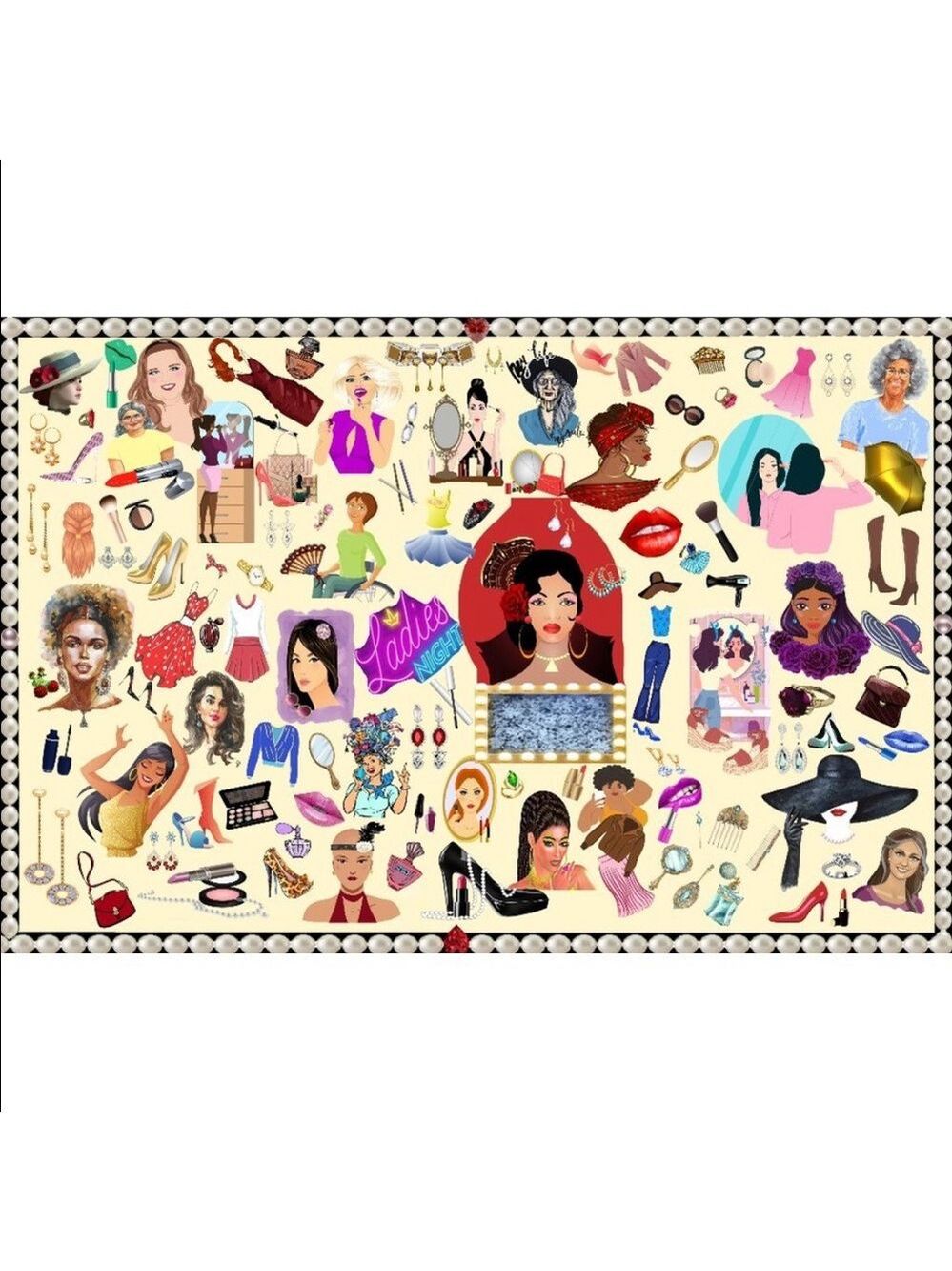 25 10X13 Poly Mailers Fashion Makeup Girls Ladies Night Flat PRICE IS FIRM - Picture 9 of 15